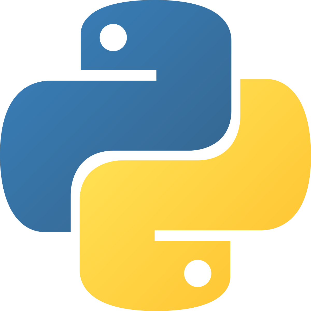 Icon displaying the Python Logo