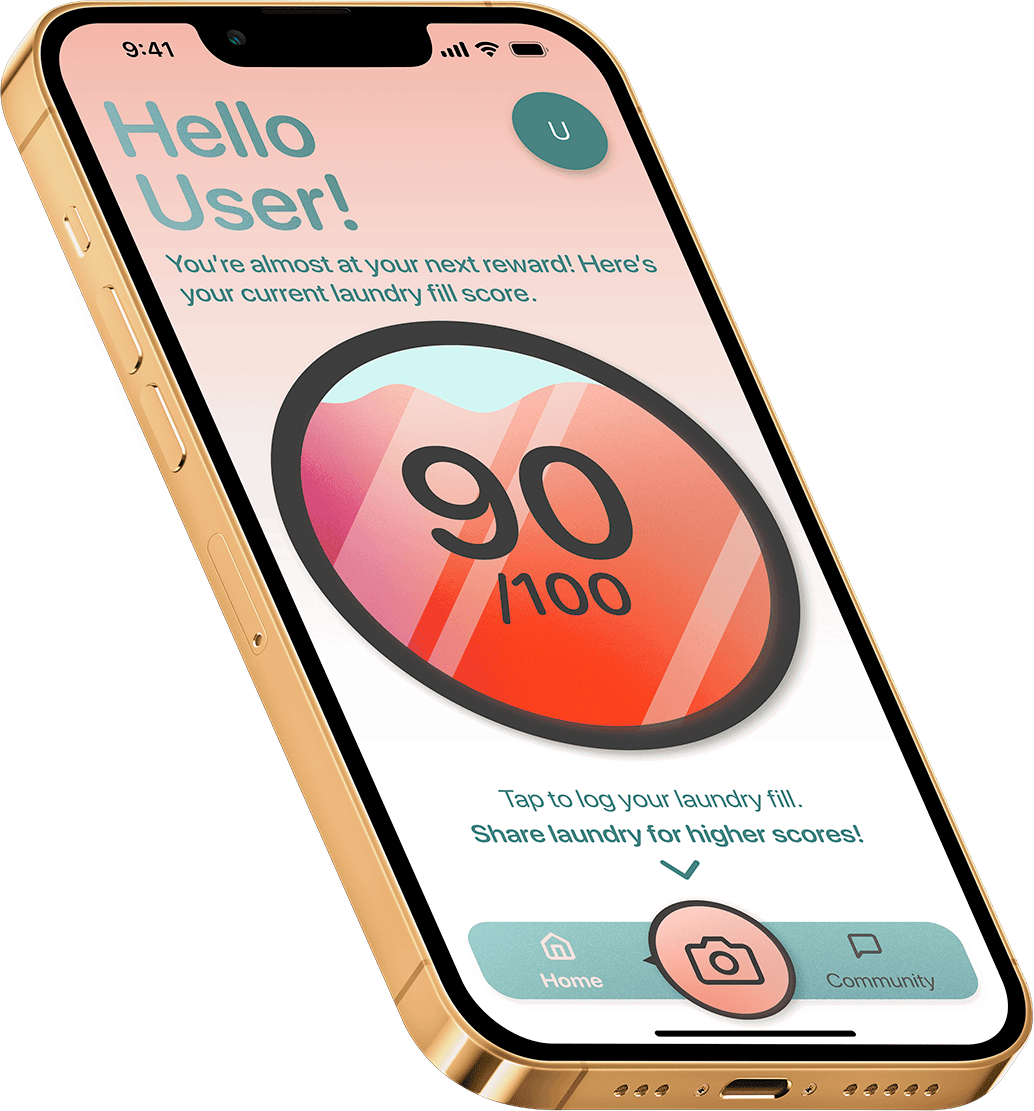 Mockup of the Lausha App